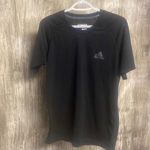 Adidas Mens Ultimate Tee T-Shirt Black Size Medium gym workout